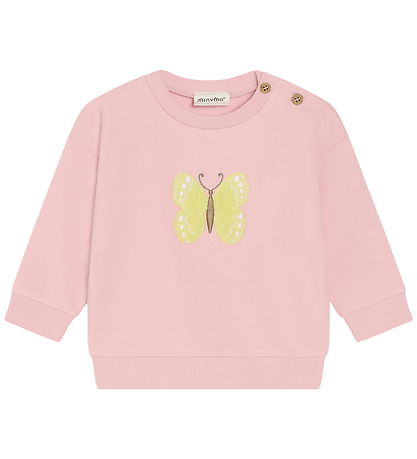 Minymo Sweatshirt - Rosy Tough