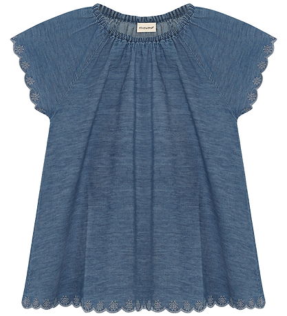 Minymo T-shirt - Faded Denim