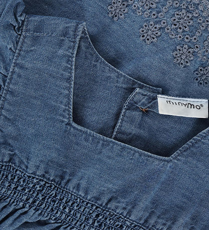 Minymo Kjole - Faded Denim
