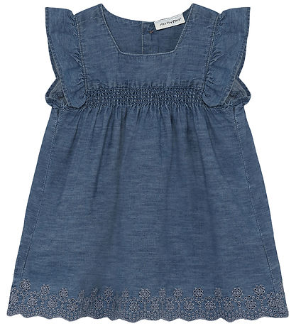 Minymo Kjole - Faded Denim