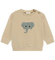 Minymo Sweatshirt - White Pepper