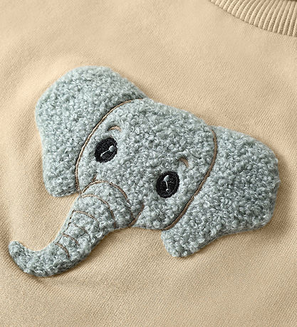 Minymo Sweatshirt - White Pepper