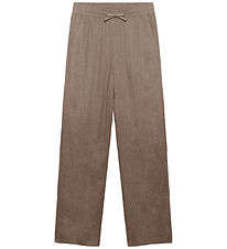 Grunt Trousers - GrAllan - Viscose/Linen - Light Brown