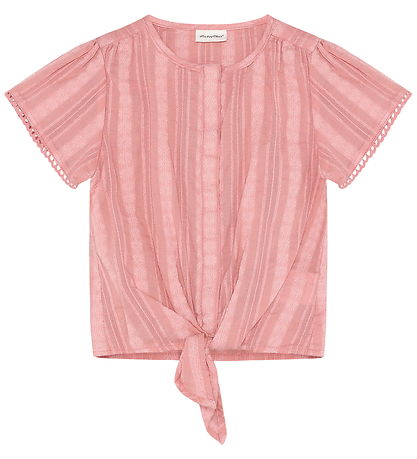 Minymo T-shirt - Pointelle - Rosette