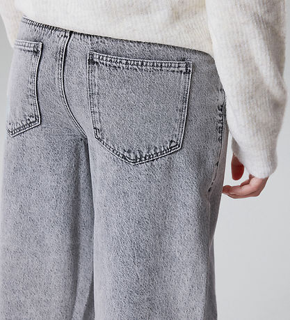 LMTD Jeans - Noos - NlfBirm - Wide - Light Grey Denim/Super Ligh