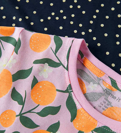 Name It Kjole - 2-pak - NkfVigga - Pirouette/Navy Blazer