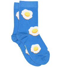 Melton Socks - Eggs - Super Sonic Blue