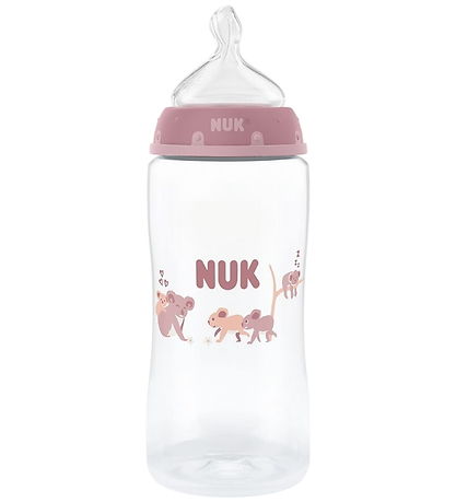 Nuk Sutteflaske - 300 ml - First Choice - Koala - Pink