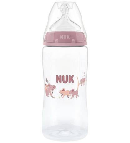 Nuk Sutteflaske - 300 ml - First Choice - Koala - Pink