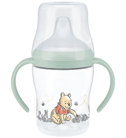 Nuk Drikkekop m. Håndtag og Tud - 150 ml - Winnie - Grøn