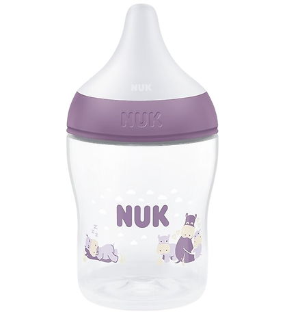 Nuk Sutteflaske - 150 ml - Perfect Match - Hippo - Lilla