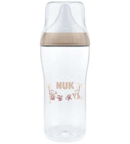 Nuk Sutteflaske - 360 ml - Perfect Match  Monkey - Beige