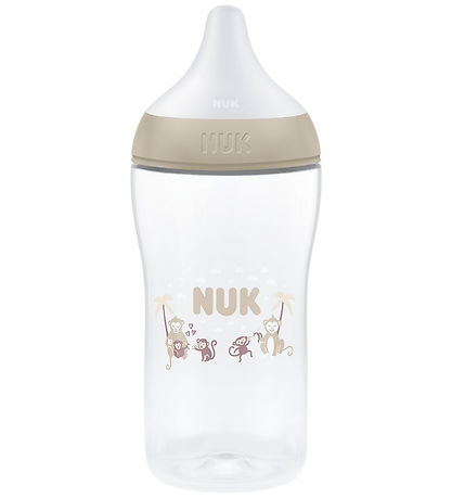 Nuk Sutteflaske - 260 ml - Perfect Match - Monkey - Beige