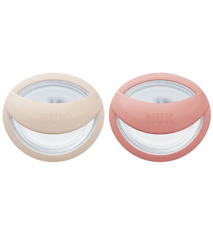 Nuk Sutter - 2-pak - Perfect Match - Beige/Rød