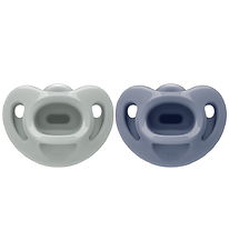 Nuk Sutter - 2-pak - First Choice Soft - Grøn/Blå