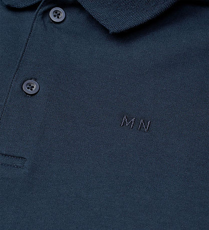Mads Nørgaard Polobluse - Light Terry Jan - Sky Captain