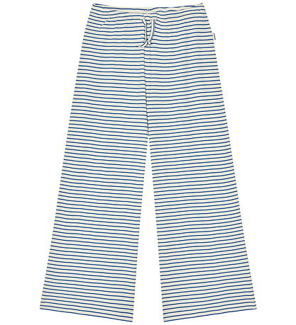 Mads Nørgaard Bukser - Rib - Stripe Verona - Vanilla Ice/Bright 