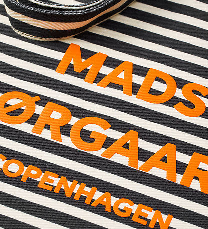 Mads Nørgaard Shopper - Boutiqno Athene - AOP - Black/White