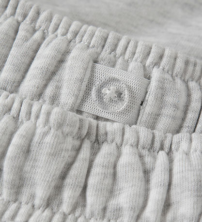 LMTD Shorts - Noos - Long - NlnNizu - Light Grey Melange