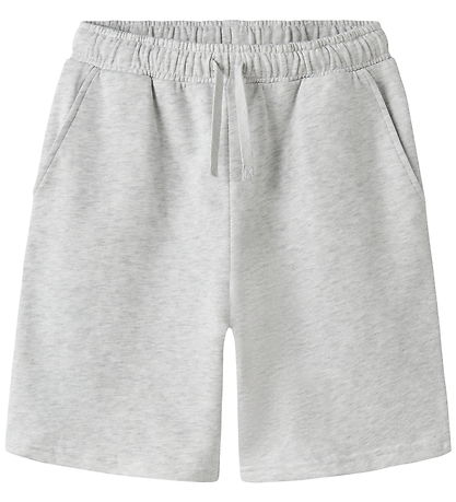 LMTD Shorts - Noos - Long - NlnNizu - Light Grey Melange