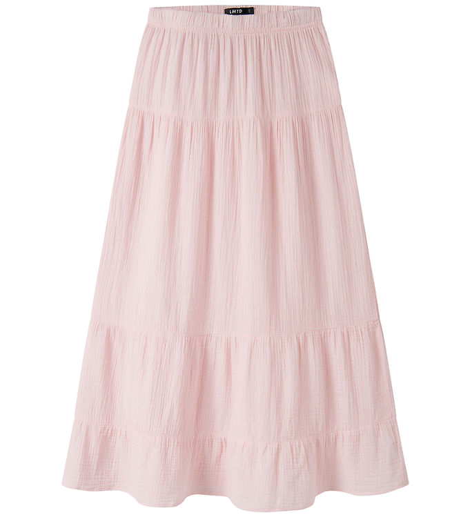LMTD Nederdel - Musselin - NlfSussa - Pink Marshmallow