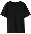 LMTD T-shirt - Noos - Rib - Short - NlfHinaja - Black