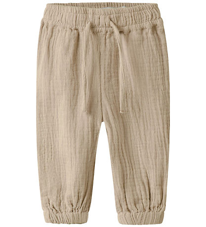 Name It Bukser - NbnOpelle - Chateau Gray