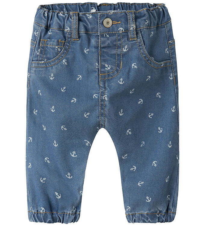 Name It Jeans - AOP - NbmBen - Medium Blue Denim billede