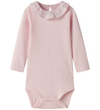 Name It Body l/æ - Rib - NbfFloris - Cradle Pink