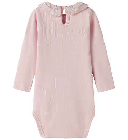Name It Body l/æ - Rib - NbfFloris - Cradle Pink