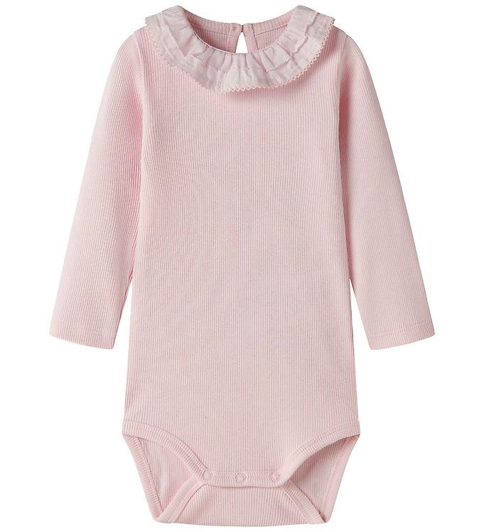 Name It Body l/æ - Rib - NbfFloris - Cradle Pink