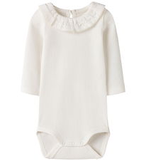 Name It Body l/æ - Rib - NbfFloris - Cloud Dancer