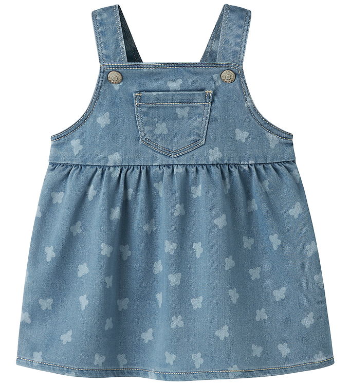 Name It Spencer - AOP - NbfMille - Light Blue Denim/Butterfly billede