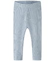 Name It Leggings - Rib - Noos - NbnKab - Blue Fog