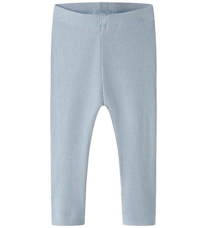 Name It Leggings - Rib - Noos - NbnKab - Blue Fog