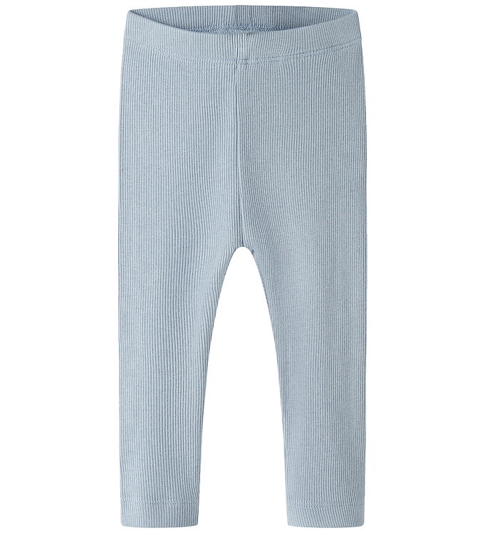 Name It Leggings - Rib - Noos - NbnKab - Blue Fog