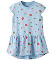 Name It Kjole - Noos - NmfVigga - Chambray Blue/Striped Strawber