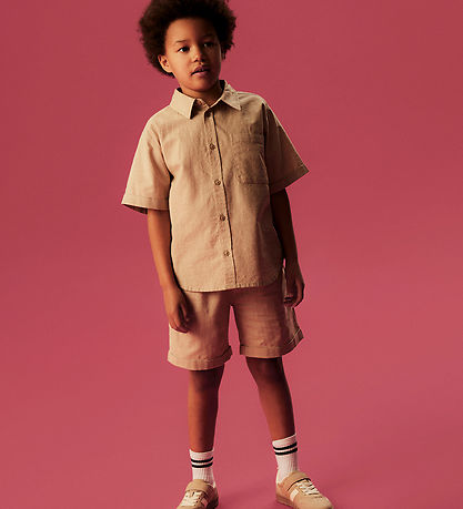 Name It Shorts - NkmFilip - Aluminium