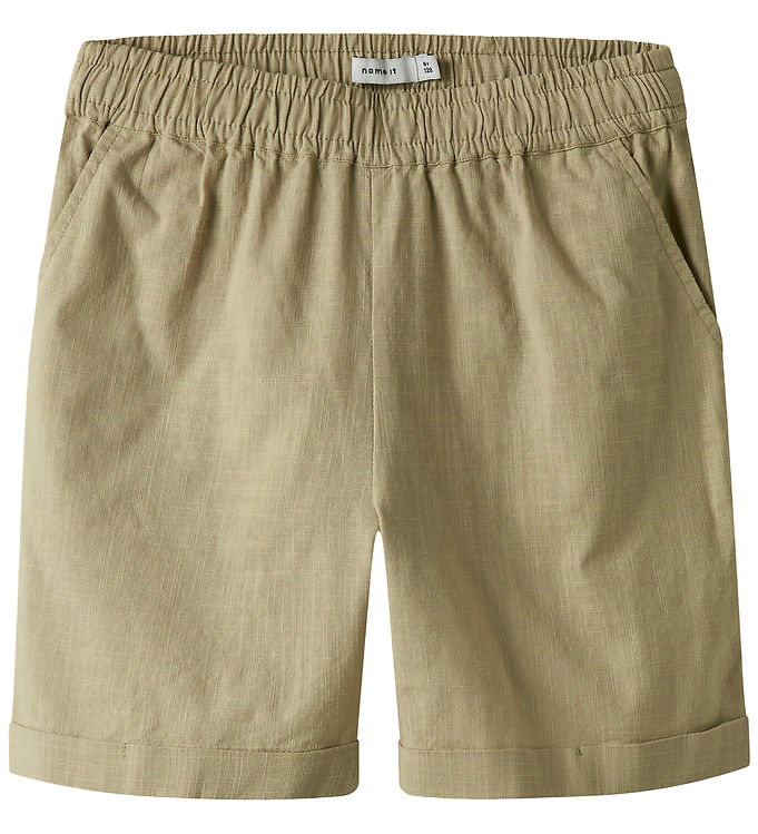 Name It Filip - Børne Shorts - Beige/Brun - 116