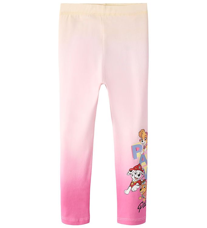 Name It Pirouette - Børne Leggings - Gul/Rosa - 98