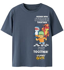 Name It T-shirt - NkmMini - Vintage Indigo