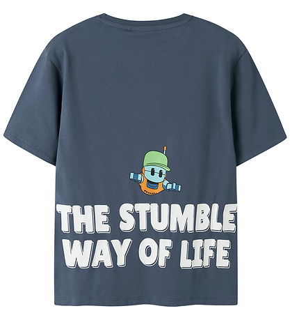 Name It T-Shirt - NkmMini - Vintage Indigo