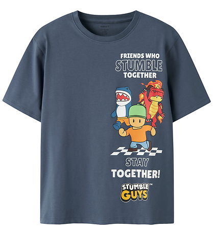 Name It T-Shirt - NkmMini - Vintage Indigo