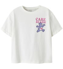 Name It T-shirt - NkfMumma - Bright White/Carebears