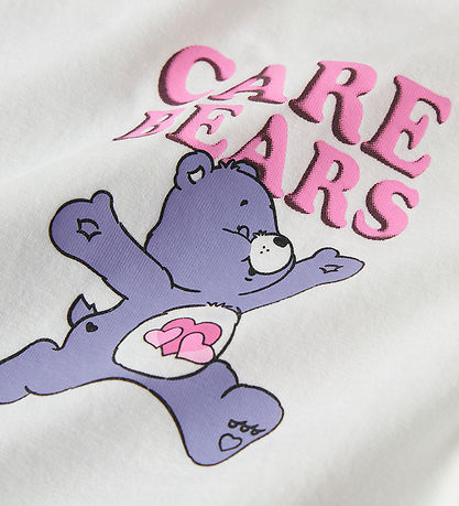 Name It T-shirt - NkfMumma - Bright White/Carebears