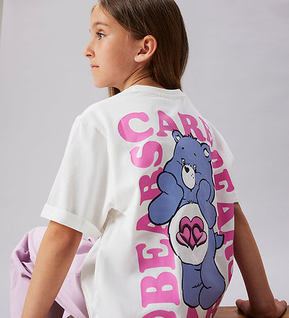Name It T-shirt - NkfMumma - Bright White/Carebears