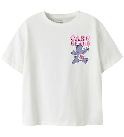 Name It T-shirt - NkfMumma - Bright White/Carebears