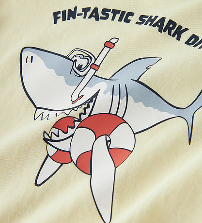 Name It Shortssæt - NmmVigor - Pear Sorbet/Shark Diver