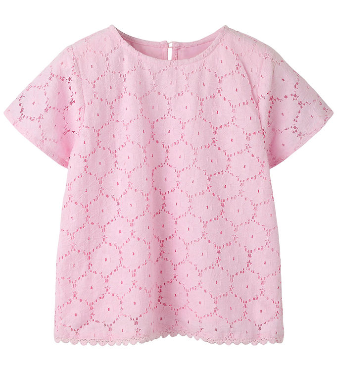Name It Top Pirouette Med Broderie Anglaise - Str. 6y 116cm