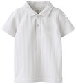 Name It Polo - NmmFen - Bright White